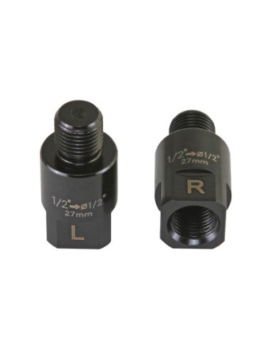 Pedals Extenders 27.5mm 1/2-1/2 Black.